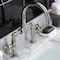 Kingston Brass Indstrl Style Wheel Handle Bridge Bathroom Faucet W/Pop-Up Drain, Nkl KS2176RX - alternate 4